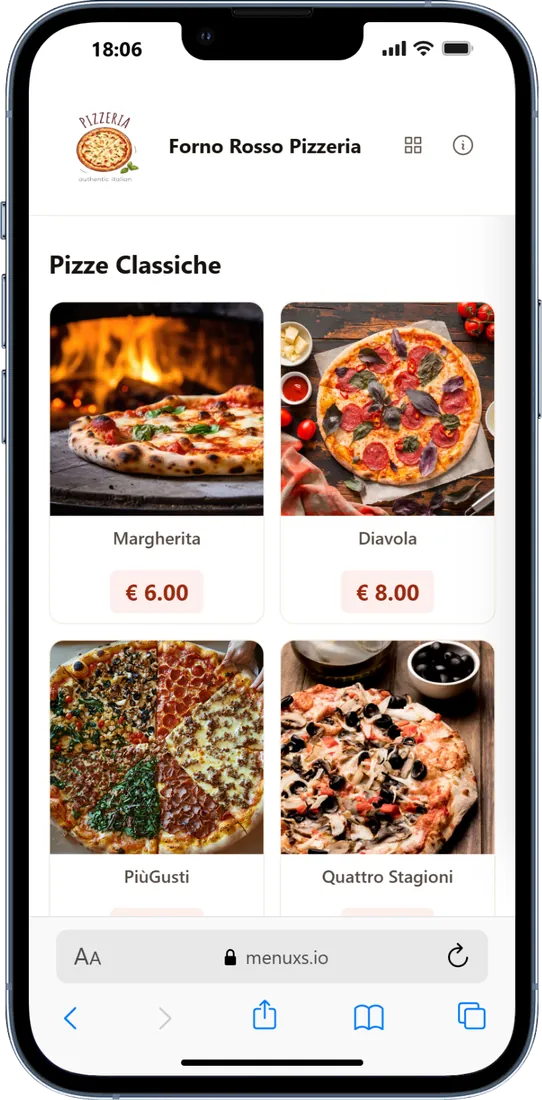 Grid: smartphone view